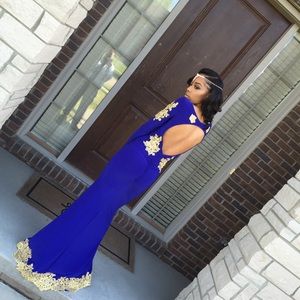 Royal Blue Gown